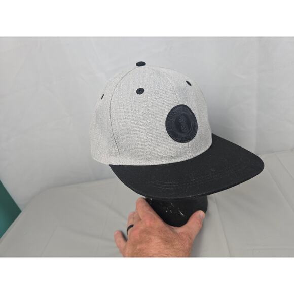 Binky Bro Gray Black Adjustable Snapback‎ Hat Ball Cap Logo Patch - Picture 7 of 16